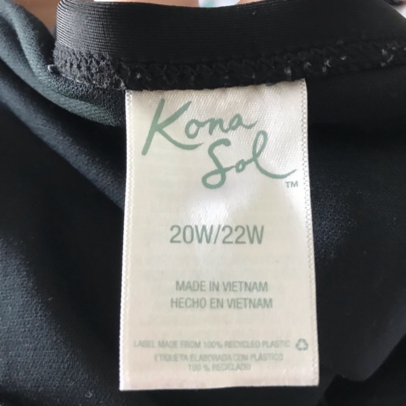 NWOT High Waist Black Bikini Bottom - Picture 3 of 3